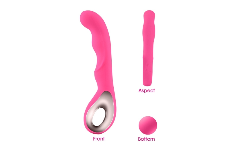 Purple 10 Frequencies 10 speeds Mini Wand Massager USB Rechargeable Silicone AV Vibrator Pleasure Woman Stimulation Toys 2023