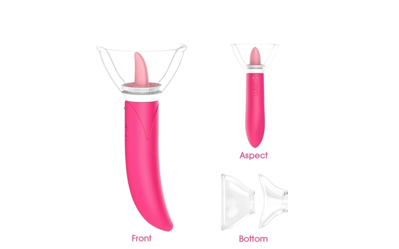 Clitoral Vibrator Sex Toys for Women - Female Squirting Vibrators Clit G-Spot Dildo Nipple Stimulator- High Frequency Personal Massager Wand Adult Sensory Toy Silicone Heads