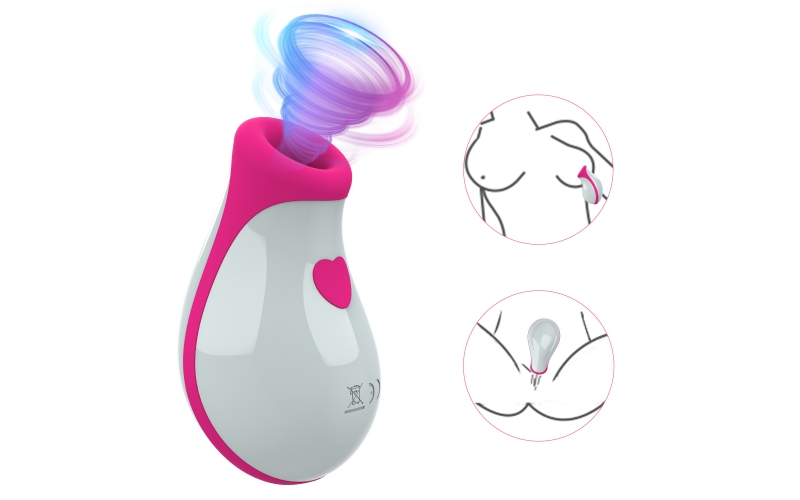 Female Vibrators High-Frequency G Spot Clit Vibrator, Rechargeable Clitoral Vibrator with 8 Vibration Modes Powerful Clitoralis Stimulator Toys for Womens Sex Pleasure